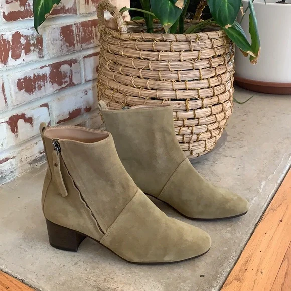🛵 NWT Banana Republic Women 💯 real suede boots 👢size 8.5 - Picture 6 of 15